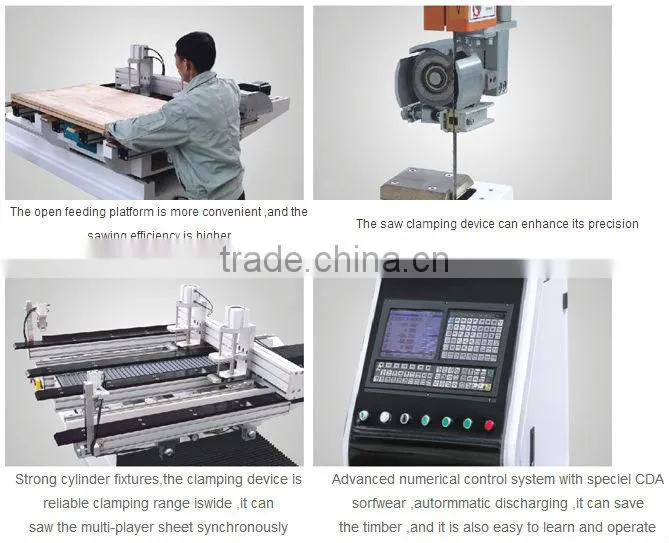 European Quality CE cnc band saw MJS1212A