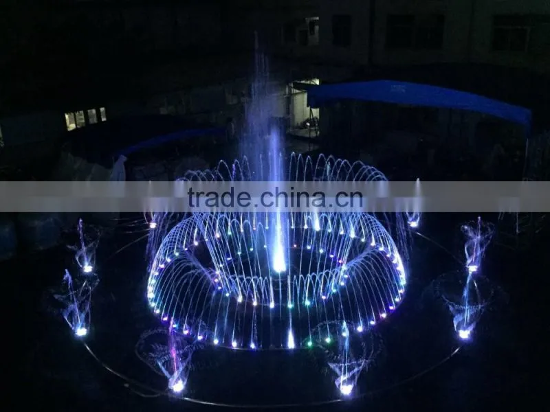 10m flower outdoor dancing outdoor dancing music-fountain