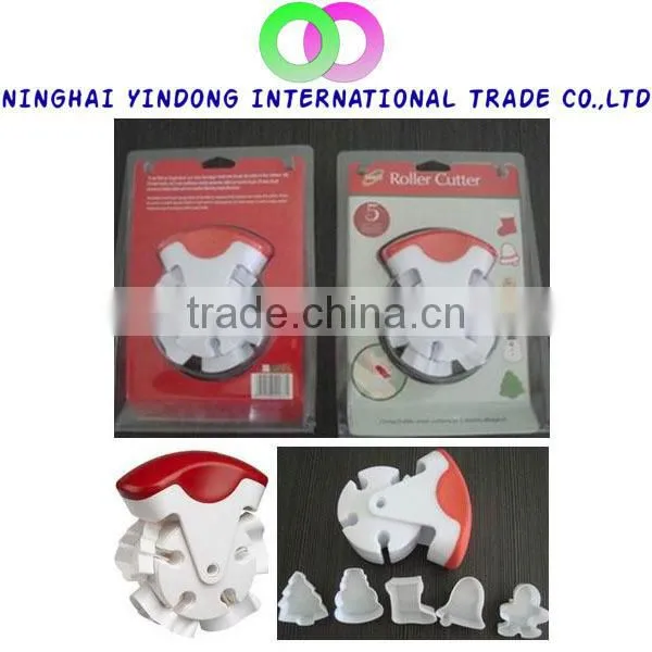 new fashion plastic roller cutter 5 in 1 roller cutter