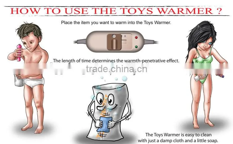 Adult toys warmer, flesh warmer for adult sex toys