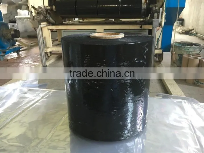 direct manufacturer good tensile strength black strench film factory price