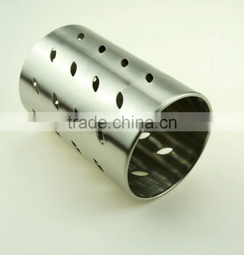 42125 Stainless steel Chopstick Tube/ Kitchen Utensil Holder / chopsticks holder