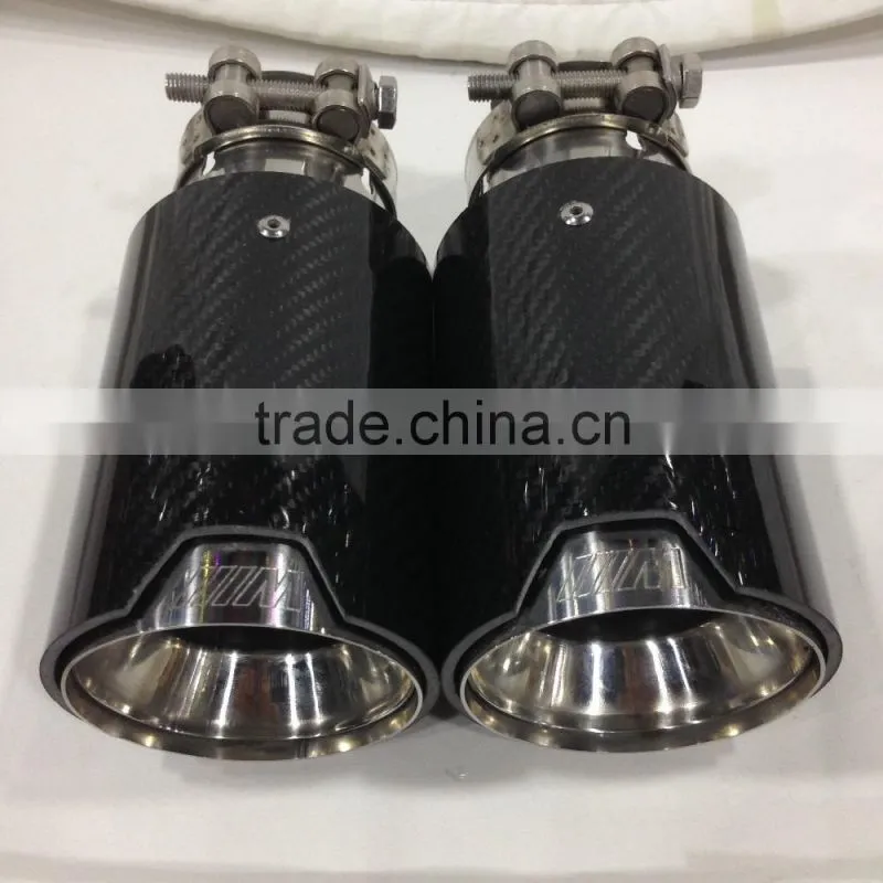 Auto parts ///M carbon fiber exhaust tip