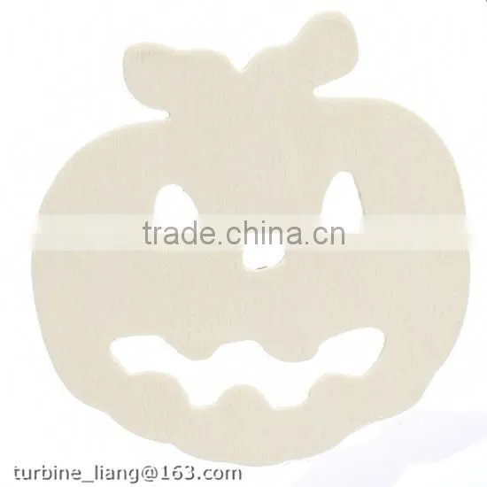 Unfinished Wood Jack O Lantern Cutout For Halloween and Fall