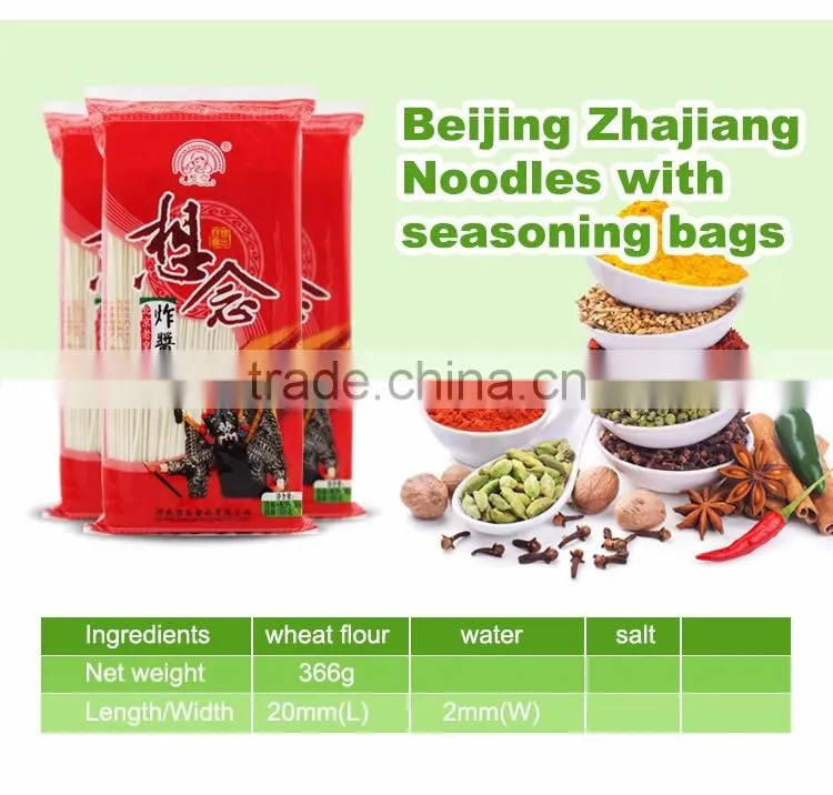 Healthy Beijing Style Noodles with Seasoning Bags Brand