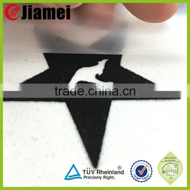 Big factory OEM 3d eco-friendly heat transfer print care label