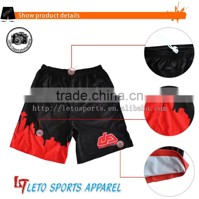 custom sublimation Obstacle Shorts polyester