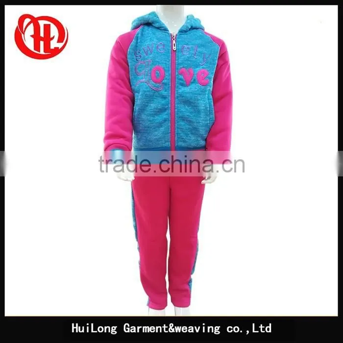 Hot sale kids apparel girl fancy clothing set