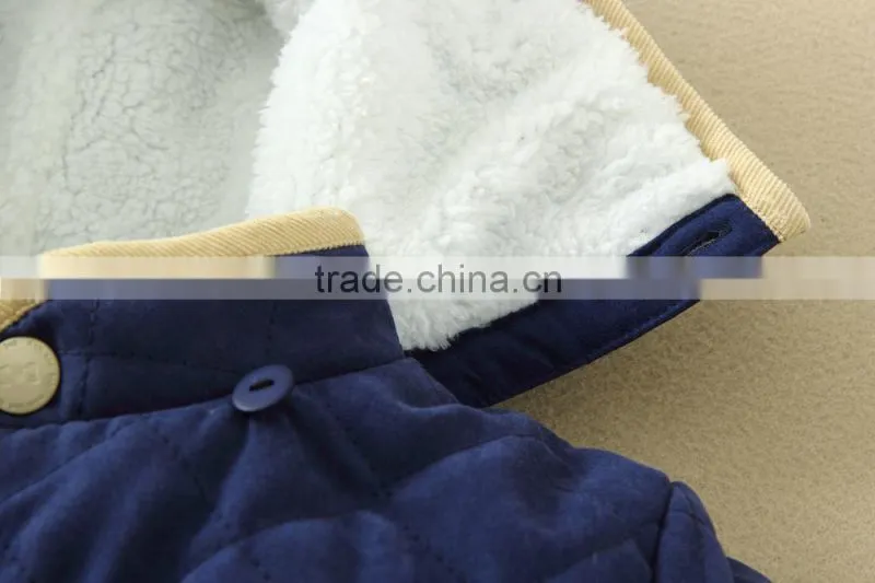 2014 MOM AND BAB winter kids clothes supplier, boys jackets hooded