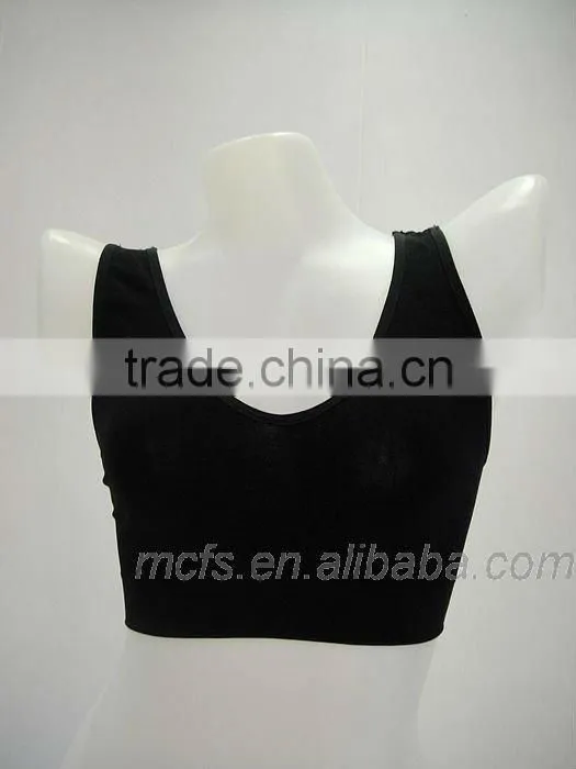 Wholesale black sexy bra top soft ladies lingerie bras women's seamless bra underwear