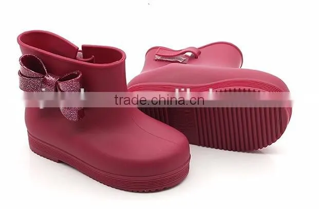 Girl's rain boots, big bow rain boots, girl rain boots