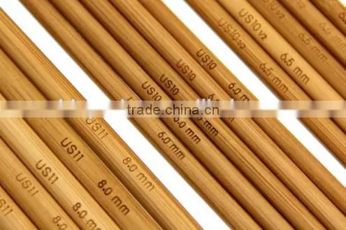 Smooth Bamboo Single & Double Point Knitting Needle knitting accessories