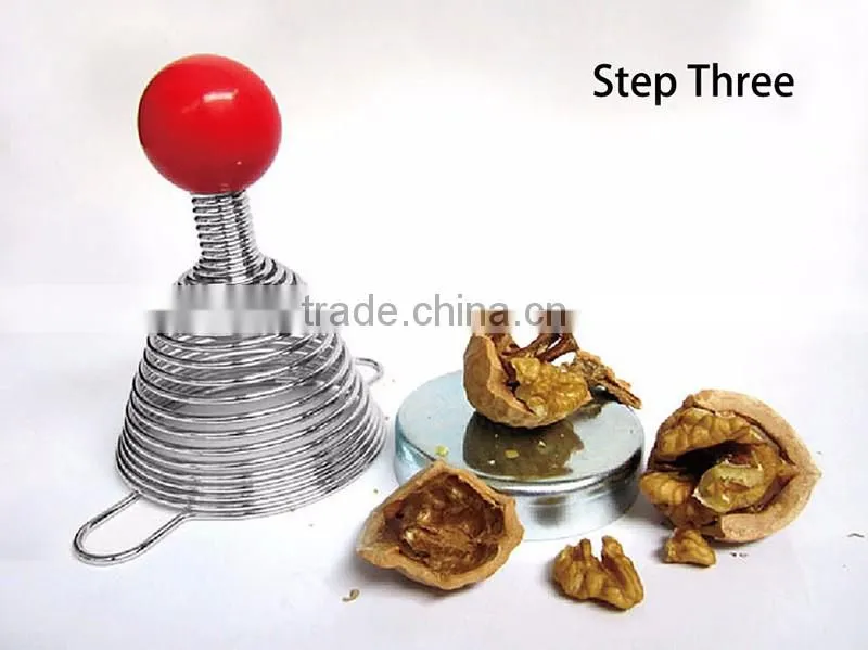 Metal Nutcracker Walnut Creative Stainless Steel Easy Open Nut Crackers Nutcrackers Nuts Opener Tool