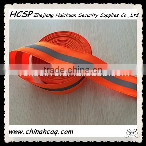Custom Polyester Knitted Elastic Band, Reflective WebbingTape,Reflective Waved Webbing for Safety Garment