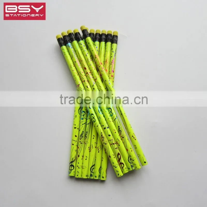 School supply foil pencil