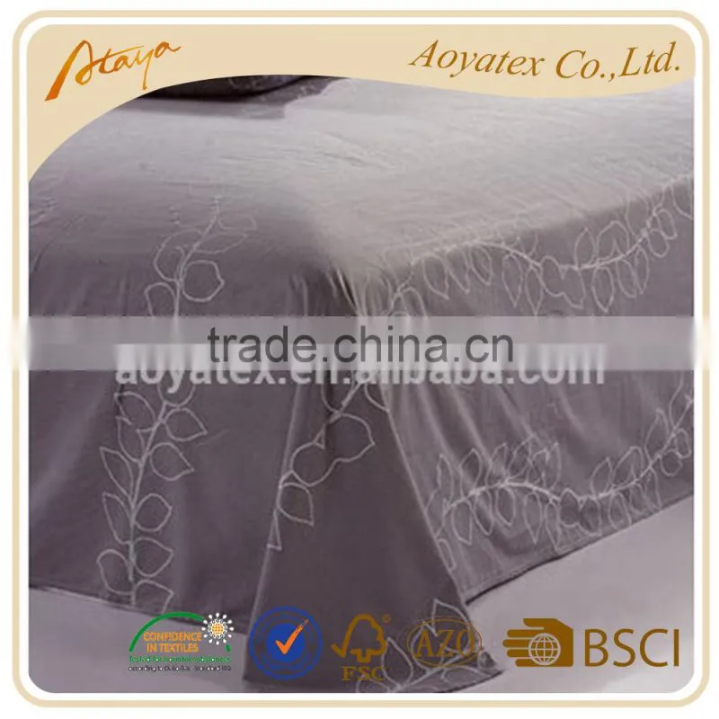 Hot wholesale cheap printed bed sheet