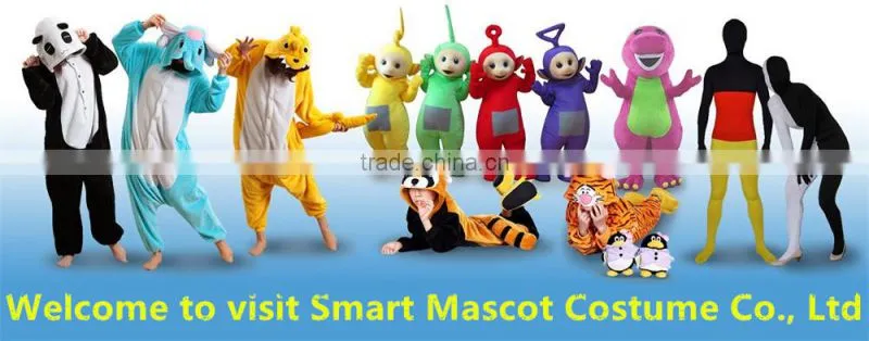 SM428 life size walking soft plush giraffe mascot with clear visual long neck cartoon Melman giraffe mascot