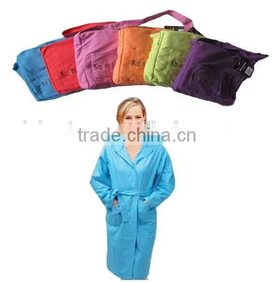 Microfiber Bathrobe Packing With Bag
