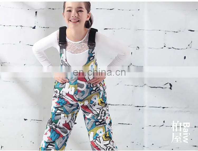 116217001 Girls Cotton Warm Dance Unitard Ballet Pants