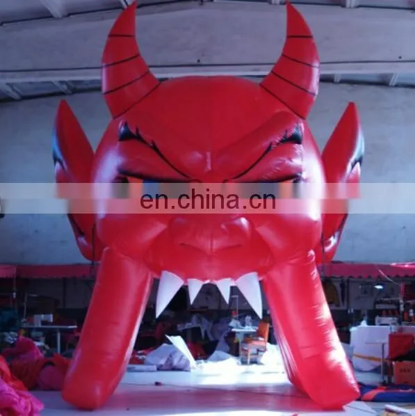 Inflatable Football Helmet Tunnel of Infltable-lawn-tent