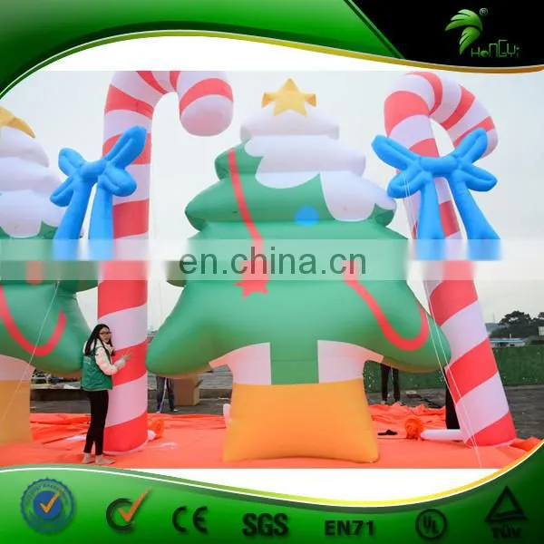 6 m Inflatable Christmas Decoration Balloons Inflatable Christmas Tree Giant Candy sticks
