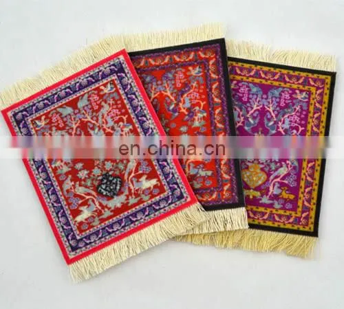 promotion rug design cup drink coasters