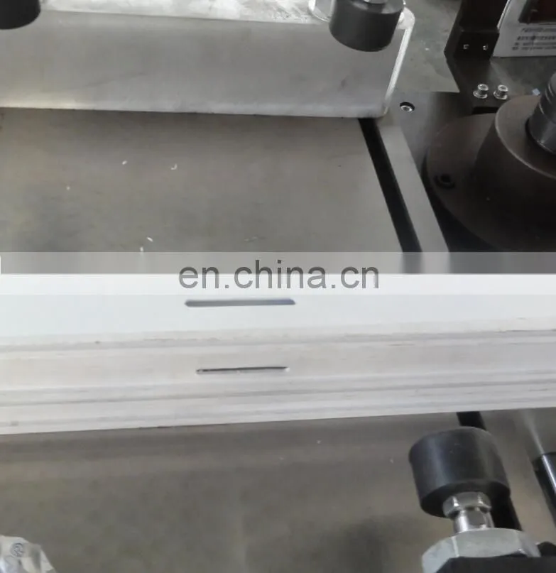 UPVC Window Automatic Water Slot Milling Machine