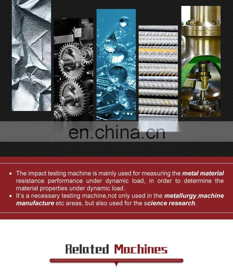 Charpy metal izod charpy impact testerimpact testing machine