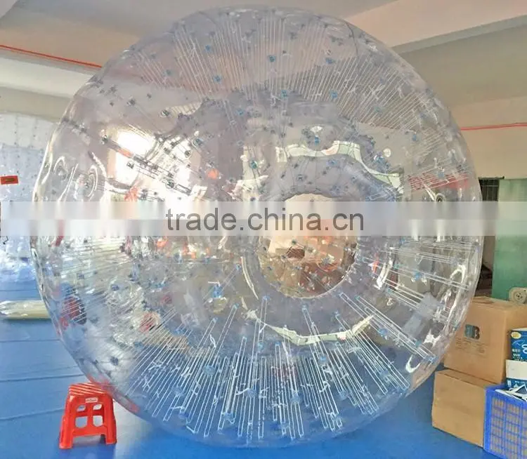 Aqua inflatable water walking balls PVC / TPU giant zorb ball for sale