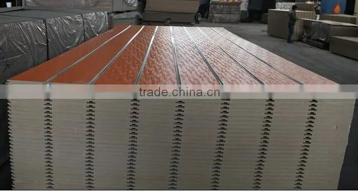 JIDA 18mm Grooved Mdf Board Slotted Melamine Mdf Board