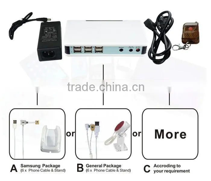 Store Monitor Alarm Security Holder For Mobile Phone