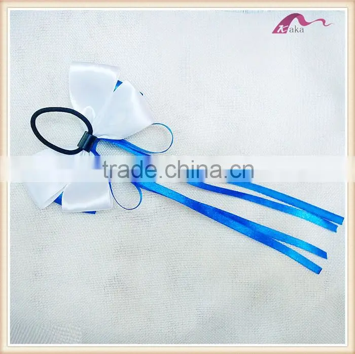 Top Korean Long Ribbon Bow Elastic Hair Band Hair Accessories