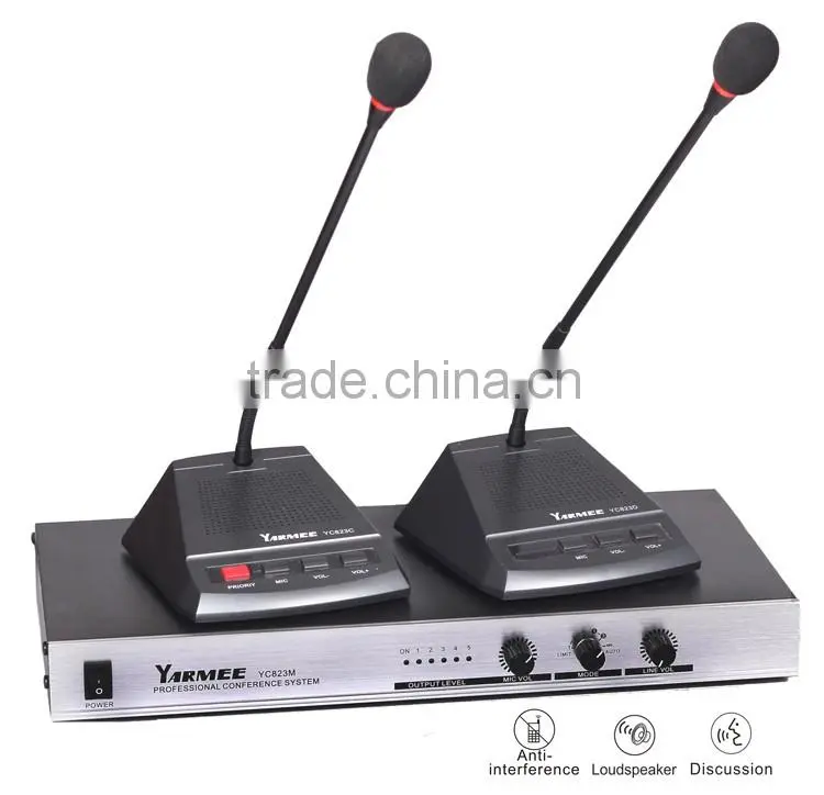 Digital wired microphone sound system conference microphone prices YC823