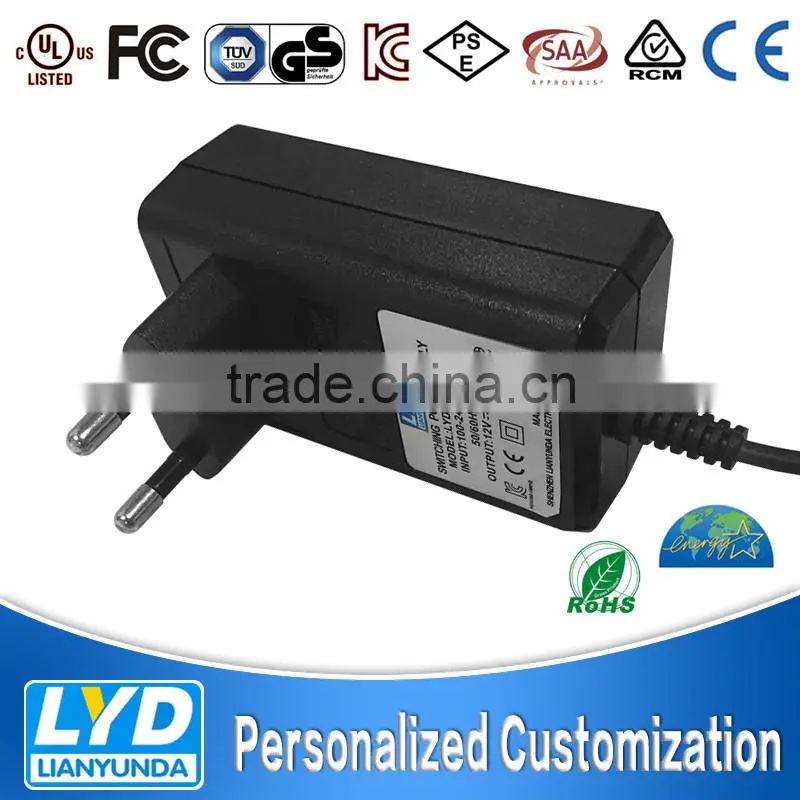 High quality 50/60Hz 24v 1.5a 36w ac dc transformer with CE SAA UL compliance