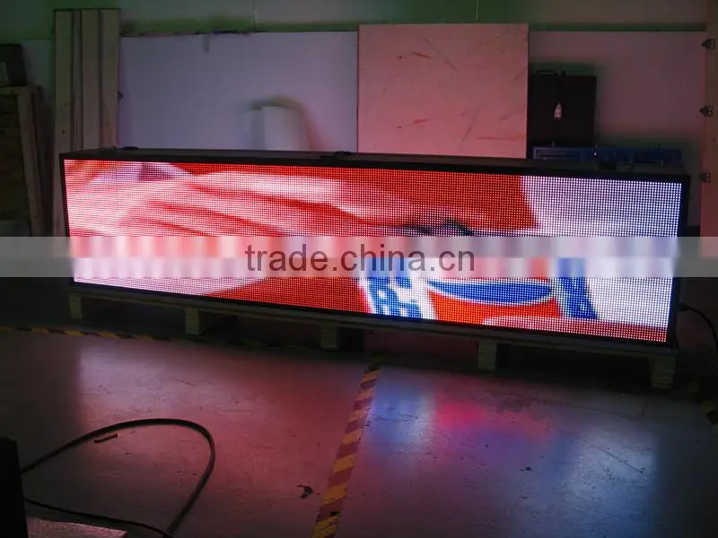 Good price LED Display Price led screen outdoor p10 double sided full color from liyi china