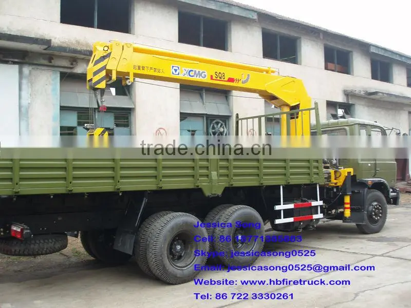 8-10ton DongFeng Lorry Crane