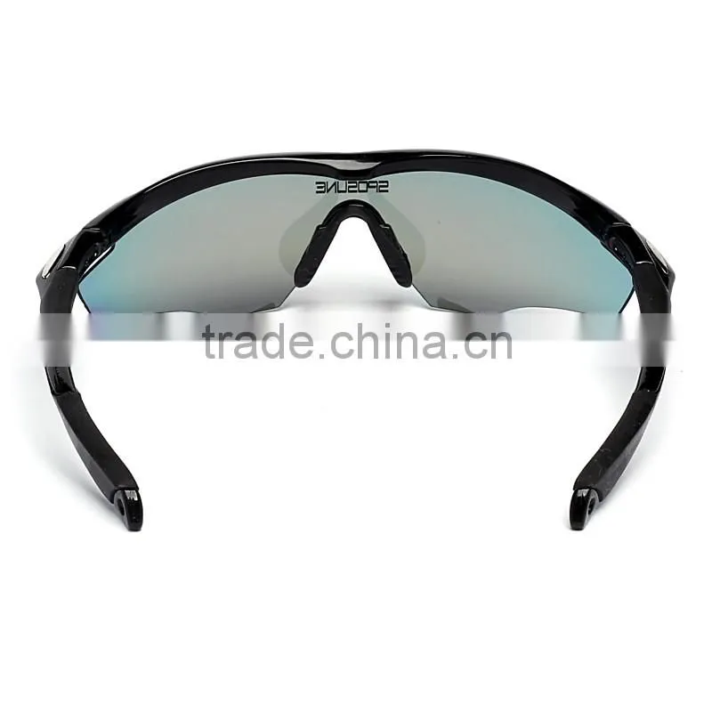 Univeral fit unisex sports inspired design anti fog performance safety eyewear