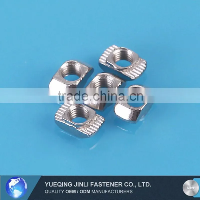 hammer-head nut for 6mm, 8mm and 10mm slots profiles