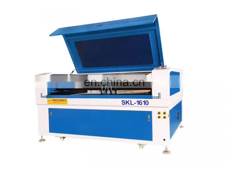 1610 double heads 3d co2 laser cutting and engraving machine for acrylic wood planks light planks candlenut wood bamboo ware