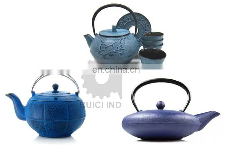 wholesale chinese antique cast iron tea set pot coffee pot enamel