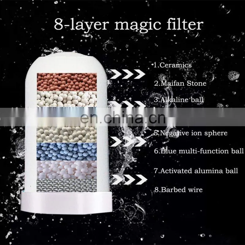 customization chrome plated multi-stages kitchen water filter faucet filter tap water purifier