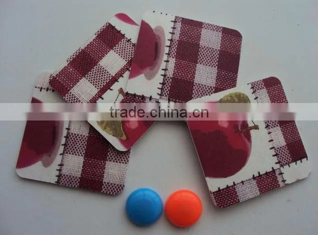 plain white coasters, white paper coaster cheap price, stamping coaster
