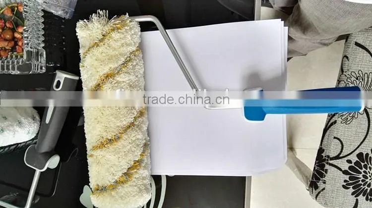 230mm high pile super fine fiber roller with double color handle