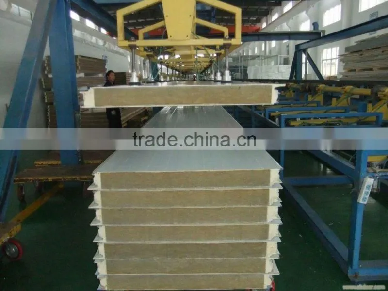 Sandwich panel. Polystyrene (EPS) sandwich panel, Polyurethane sandwich panels,