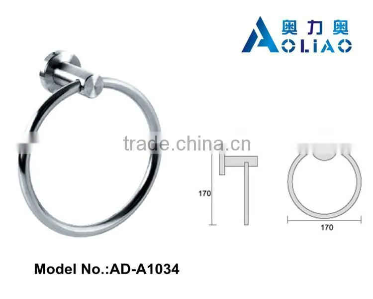 High quality Bathroom accessory stainless steel golf towel ring