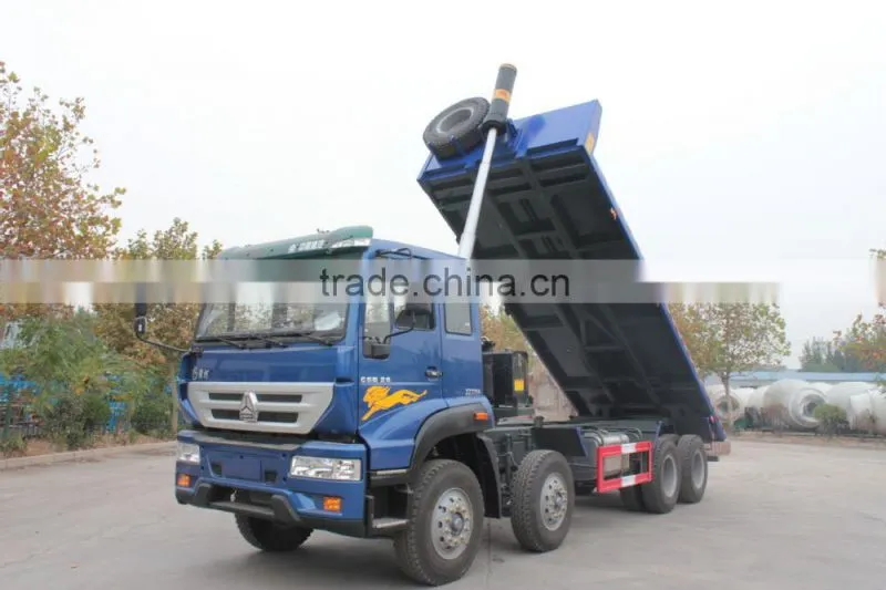 sinotruk howo Flat Bed Dump truck 8*4 made in china
