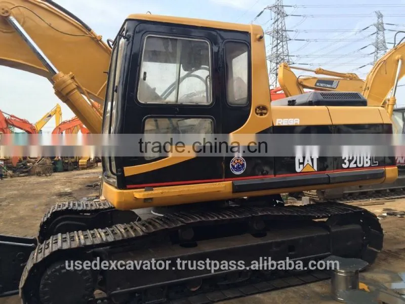 Hot Sale CAT Excavator 320 Second Hand CAT 320BL Hydraulic Crawler Excavator With Hammer For Sale Low Price