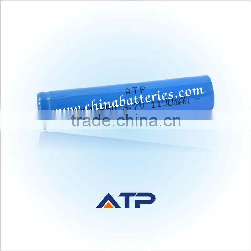 Hot 2S 14650 li-ion battery 7.4v 1100mah for portable speaker