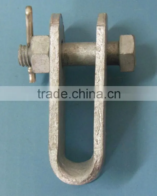 Fujian electrical appliance galvanized electric line shackle link fittings/electric fitting