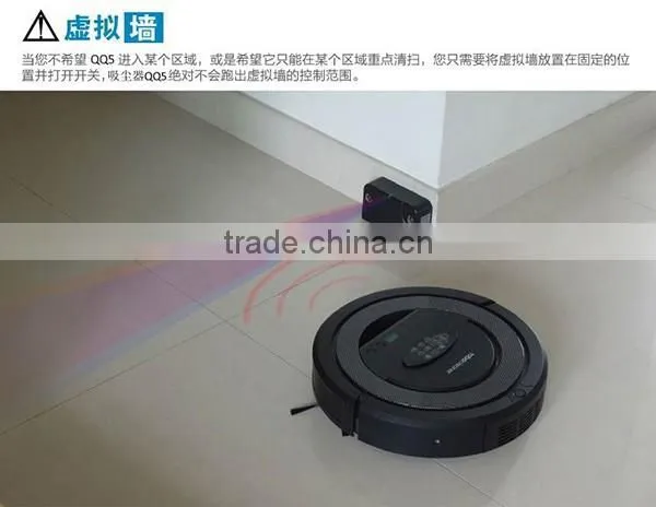 Home Robotic Smart Auto Cleaner Robot Dust Cleaning Black/white